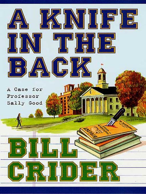 Title details for A Knife in the Back by Bill Crider - Wait list